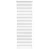 vidaXL Zebra rolgordijn 90x200 cm stofbreedte 85,9 cm polyester wit