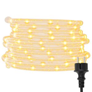 vidaXL Lichtslinger met 1200 LED's warmwit 50 m PVC