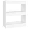 vidaXL Boekenkast/kamerscherm 60x30x72 cm wit