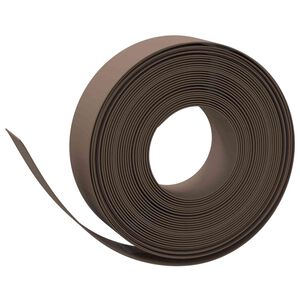 vidaXL Tuinkanten 25 m 15 cm PE Bruin