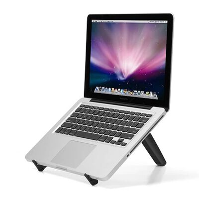 ErgoLine Tablet/laptopstandaard Cricket 20x5x2,4 cm zwart en zilver
