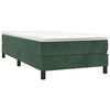 vidaXL Boxspring bed 90x190 cm fluweel donkergroen