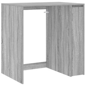 vidaXL Wasmachinekast Grijs Sonoma 87 x 60 x 89 cm Bewerkt hout