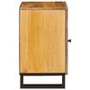 vidaXL Badkamerkast met plank Bruin 38 x 33 x 58 cm Massief Mango Hout