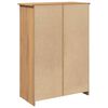 vidaXL Schoenenkast Panama 80x40x114 cm massief grenenhout