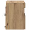 vidaXL TV Wandkasten 2 pcs Artisan Eiken 40 x 30 x 40 cm Bewerkt hout