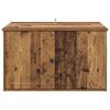 vidaXL Kattenhuis Oudhout 85 x 55 x 50 cm Bewerkt hout