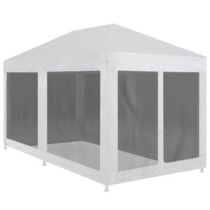 vidaXL Partytent met 6 mesh zijwanden 6x3 m