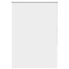 vidaXL Rolgordijn verduisterend 115x150 cm stofbreedte 110,7 cm wit