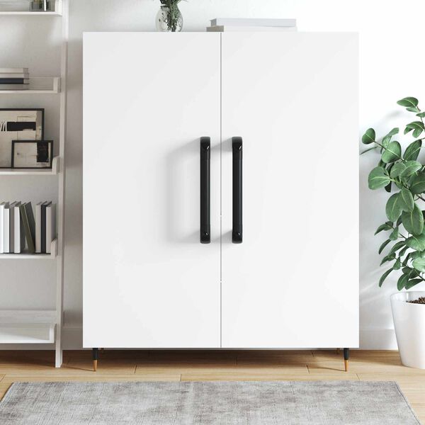 vidaXL Handvat Effen 2 pcs Zwart 380 x 34 x 85 mm Aluminium en PP