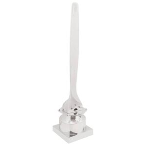 vidaXL sculptuur Zilver 26 x 26 x 110 cm Aluminium