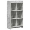 vidaXL Boekenkast Concerte Grijs 59 x 30 x 111 cm Bewerkt hout