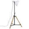 vidaXL Vloerlamp 25 W E27 75x75x90-150 cm wit