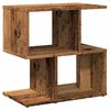vidaXL Nachtkastjes 2 st 50x30x51,5 cm bewerkt hout oud houtkleurig