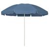 vidaXL Strandparasol 240 cm blauw