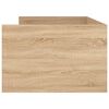 vidaXL Bedframe met lades sonoma eikenkleurig 100x200 cm