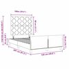 vidaXL Boxspringbed met hoofdeinde Roze 120 x 200 cm Fluweel