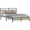 vidaXL Bedframe zonder matras hout sonoma eikenkleurig 140x200 cm