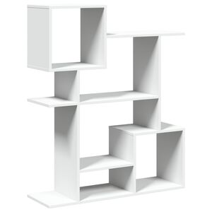 vidaXL Kamerscherm / boekenkast 92x29x112 cm bewerkt hout wit