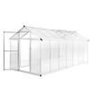 vidaXL Tuinkas 15,6 m&sup3; 421x190x195 cm aluminium