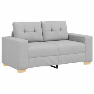 vidaXL Loveseat Wolkengrijs 160 cm Stof