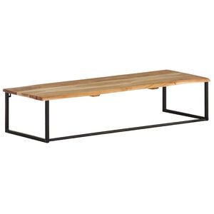 vidaXL Kapstok met schap 100x35x22 cm massief acaciahout