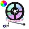 vidaXL LED-strip 12 pcs Zwart en transparant 1700 mm