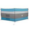 vidaXL Windscherm camping waterdicht 340x130 cm blauw