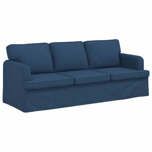 vidaXL Bank Blauw 201 x 80 x 85 cm Stof
