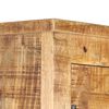 vidaXL Kledingkast 90x50x180 cm massief mangohout