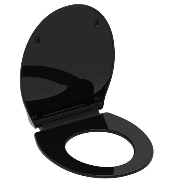 SCH&Uuml;TTE Toiletbril SLIM BLACK duroplast