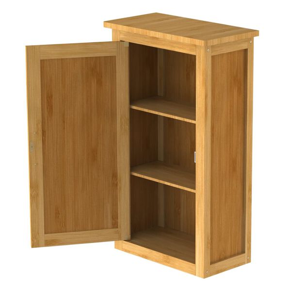 EISL Hoge kast met deur 40x20x70 cm bamboe
