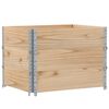 vidaXL Palletopzetranden 3 st 80x60 cm massief grenenhout