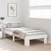 vidaXL Bedframe met hoofdeinde Wit 80 x 200 cm Massief grenenhout