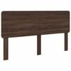 vidaXL Hoofdbord Bruin Eiken Bewerkt hout