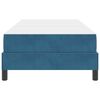 vidaXL Boxspringbed met matras Donkerblauw 80 x 200 cm Stof
