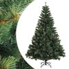 vidaXL Kunstmatige Inklapbare Kerstboom 120 cm PVC en Metaal Groen