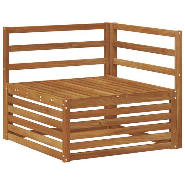 vidaXL Outdoor Hoekbank Massief Acaciahout Naturel 83 x 83 x 73 cm