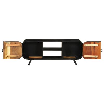 vidaXL Tv-meubel 110x30x45 cm massief gerecycled hout