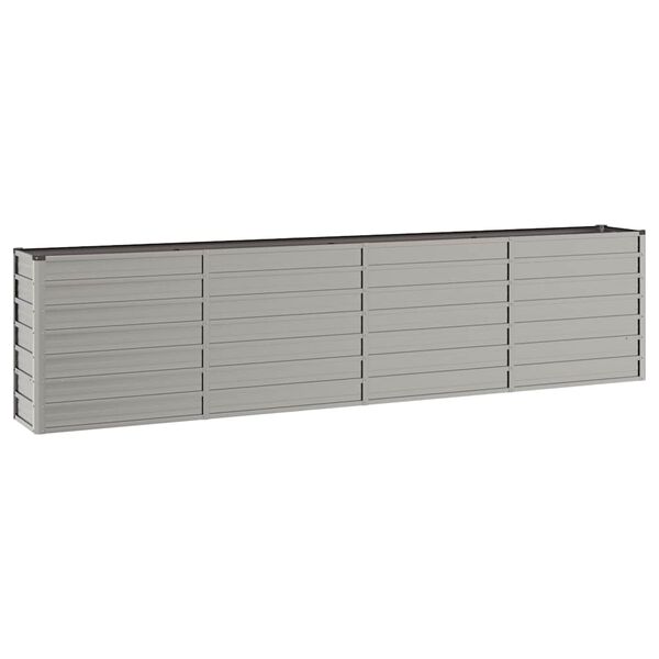 vidaXL Plantenbak verhoogd 320x40x77 cm cortenstaal roestig