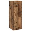 vidaXL Wand Gemonteerde Badkamerkast Oud hout 33 x 34,5 x 100 cm