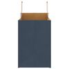 vidaXL Papieren zakken 250 st met hengsels 32x17x25 cm blauw