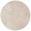 vidaXL Binnen- en buitentapijt PALMERAS Beige &Oslash; 120 CM Polyester