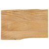 vidaXL Tafelblad met natuurlijke rand 60x40x3,8 cm massief mangohout