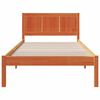 vidaXL Bedframe Bruin 90 x 200 cm Massief grenenhout