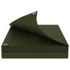 vidaXL Zeil met Oogjes Groen 4 x 6 m 260 gsm PE