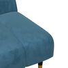 vidaXL 2-delige Loungeset fluweel blauw