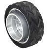 vidaXL Wiel voor neuswiel &Oslash;19,5x10 cm massief aluminium en rubber