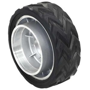 vidaXL Wiel voor neuswiel &Oslash;19,5x10 cm massief aluminium en rubber