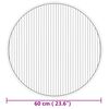 vidaXL Vloerkleed rond 60 cm bamboe naturel